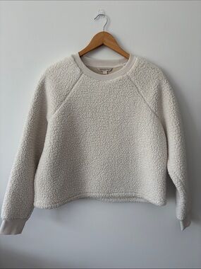 Banana Republic Teddy Sherpa Top Size S